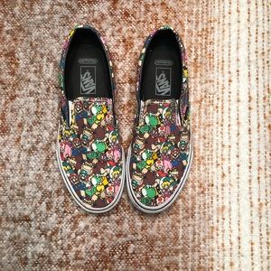 LIMITED EDITION!! Vans Slip-On SuperMario Edition